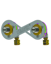 Sortie de cloison STARFIX 150 PER à compression Sortie M3/4"