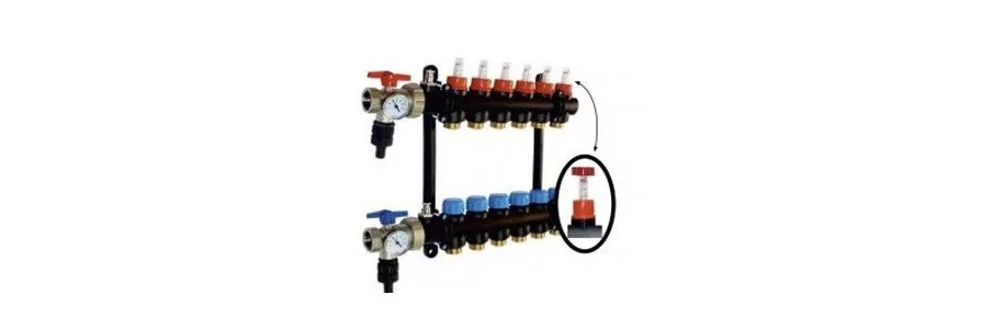 Collecteurs pour plancher chauffant | Discount Plomberie