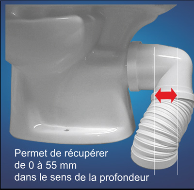 Pipe Extensible Evacuation WC –