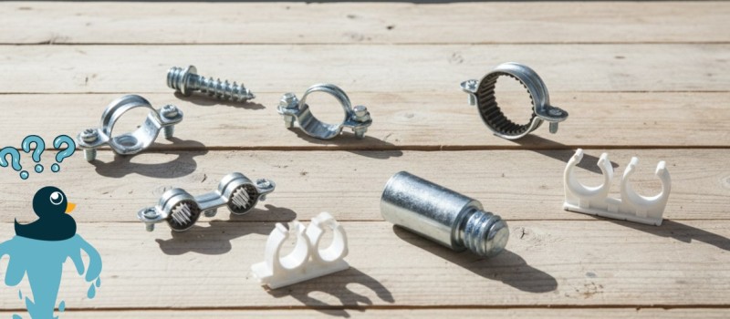 Fixations pour tubes : comment choisir le bon collier pour une installation propre, silencieuse et durable ?