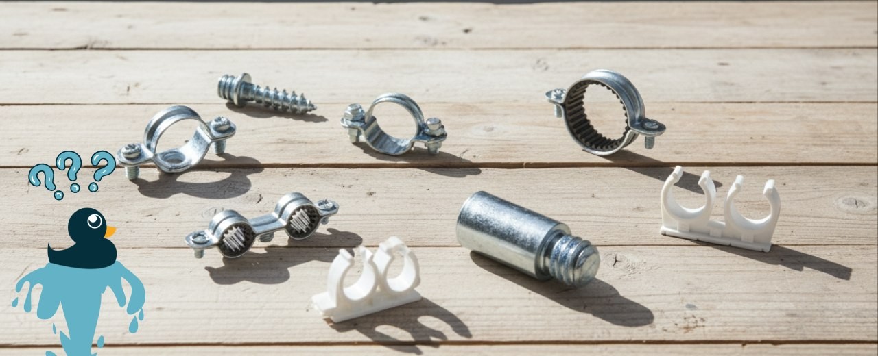 Fixations pour tubes : comment choisir le bon collier pour une installation propre, silencieuse et durable ?