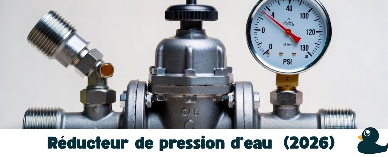 Réducteur de pression d'eau : rôle, réglage et quand le changer (2026)